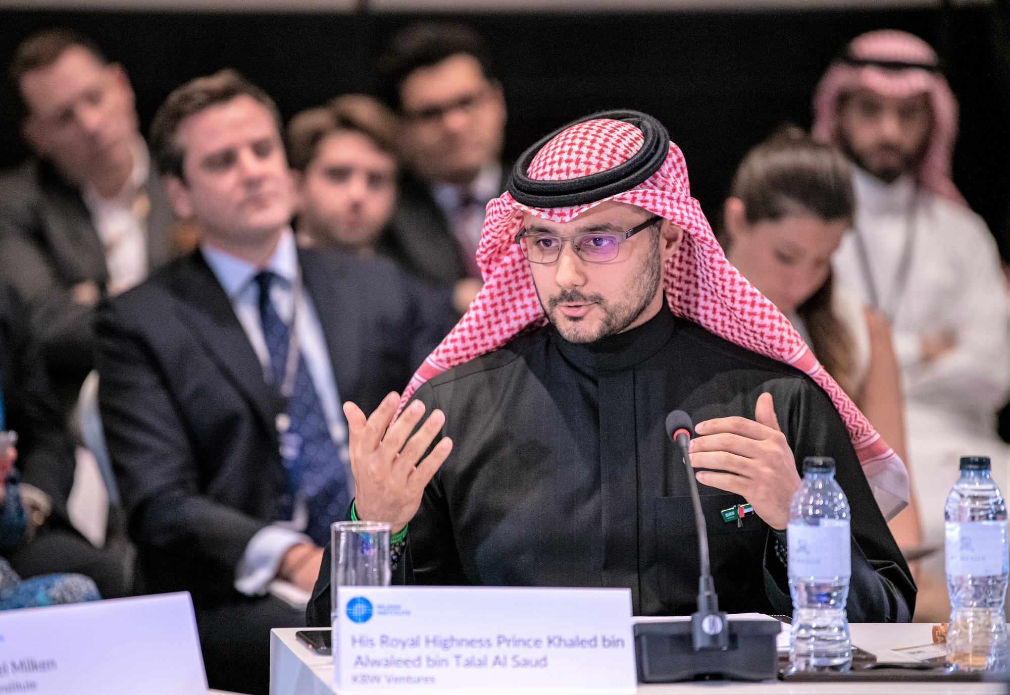 HRH Prince Khaled bin Alwaleed bin Talal Al Saud, KBW Ventures founder and CEO, at Milken Institute (2)