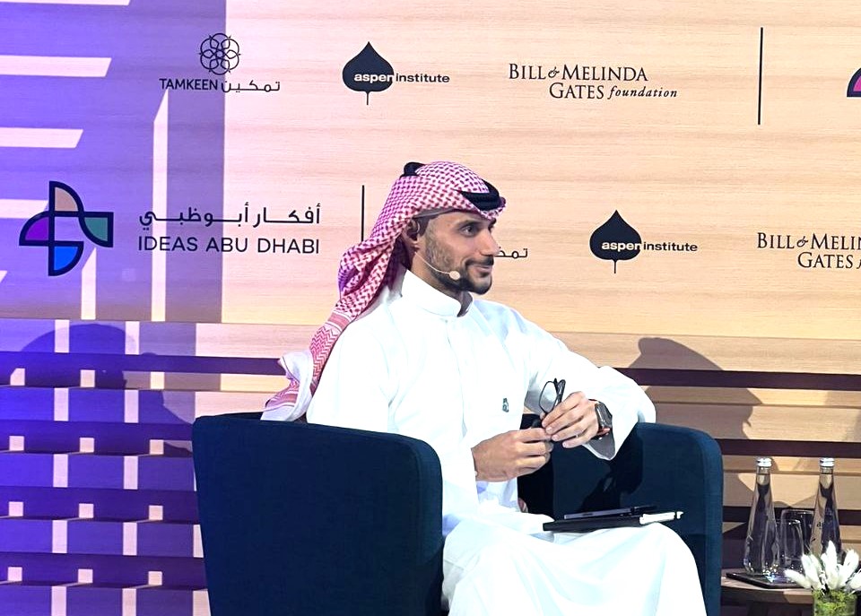 Khaled bin Alwaleed at Catalytic Philanthropy in Abu Dhabi (2)