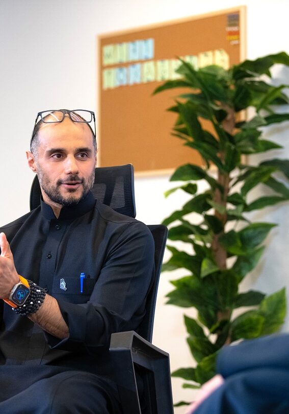 Prince Khaled bin Alwaleed, founder and CEO of KBW Ventures, and Emon Shakoor, CEO, Blossom Accelerator